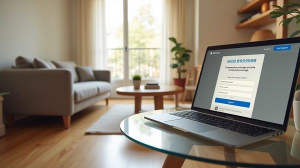 Un hébergement sécurisé, même en cas de sinistres : l'assurance maison en ligne